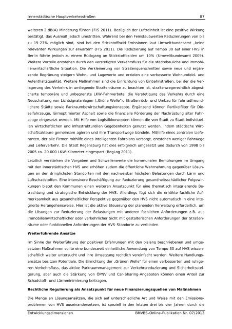 BMVBS-Online-Publikation 09/2013 - Empirica