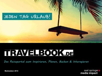 Travelbook Mediadaten zum Download - Axel Springer MediaPilot
