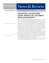 Newsletter, Summer 08:Layout 1 - Hudson Institute