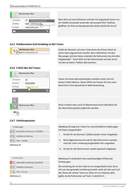 Benutzerhandbuch STARFACE 5.5