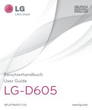Benutzerhandbuch des LG P760 Optimus L9 ... - 1&1 Hilfe Center