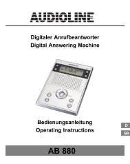 AB 880 online - Audioline