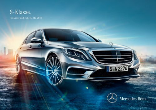 Preisliste Mercedes S-Klasse (PDF) - Auto Motor und Sport