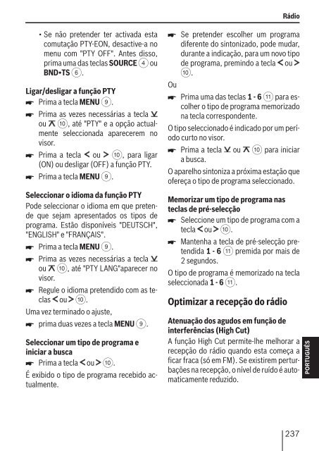 John Deere MP36 - Blaupunkt