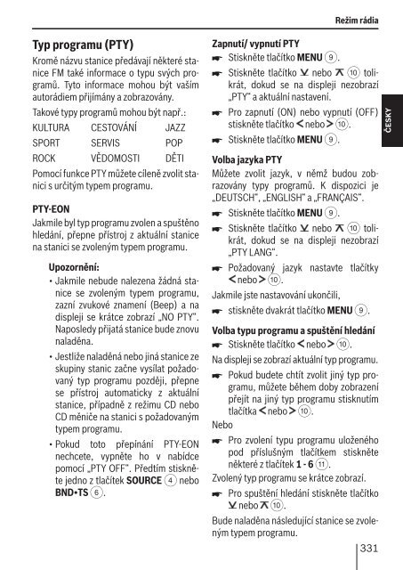 John Deere MP36 - Blaupunkt