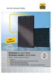 Premium L mono black Premium incell L mono black - schaer energie