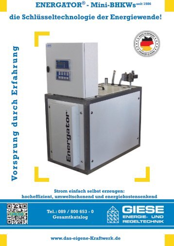 Katalog - Giese Energie- und Regeltechnik