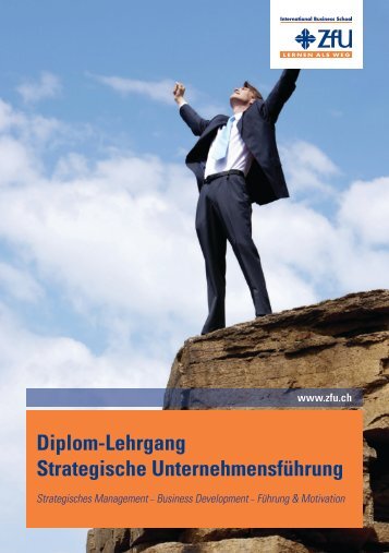 Diplom-Lehrgang Strategische Unternehmensführung - ZfU ...