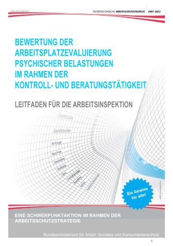 Leitfaden für die Arbeitsinspektion: Bewertung der Evaluierung