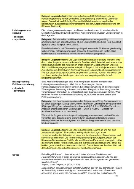 Leitfaden für die Arbeitsinspektion: Bewertung der Evaluierung