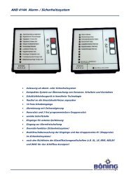 AHD 414A Alarm- / Sicherheitssystem