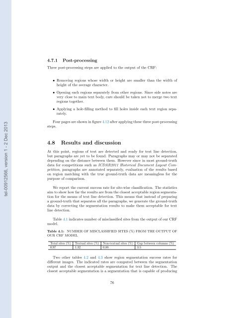 Segmentation of heterogeneous document images : an ... - Tel