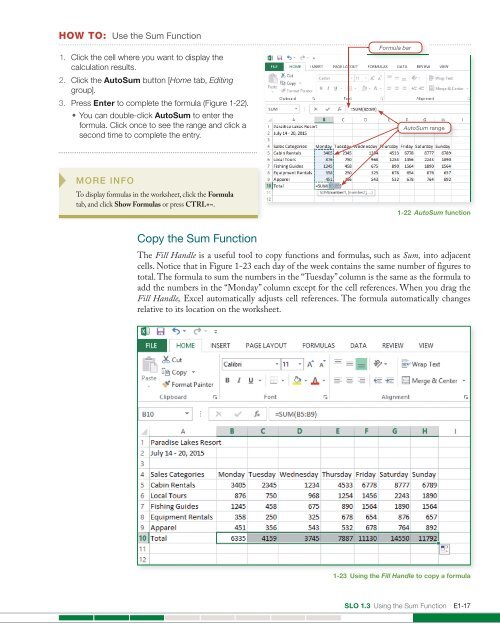 HOW TO: Use the Sum Funct