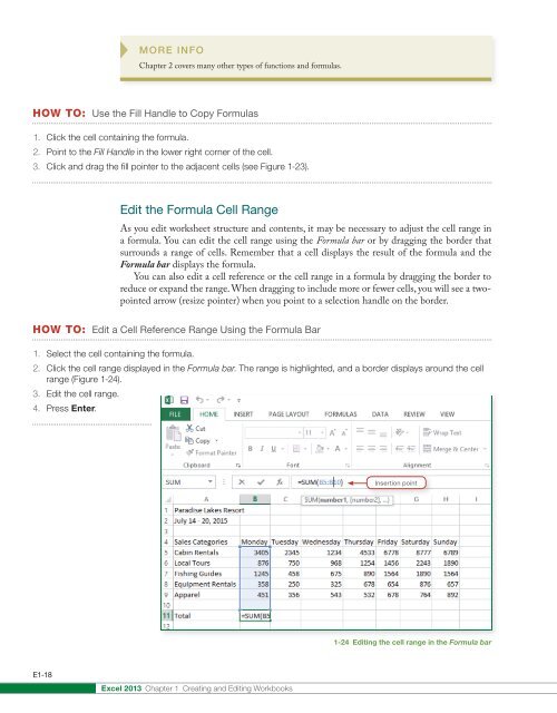 Chapter 1 - Excel - McGraw-Hill