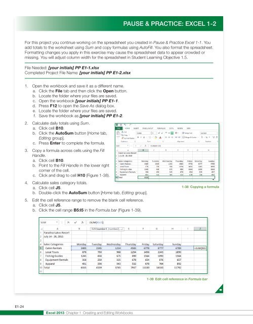 Chapter 1 - Excel - McGraw-Hill