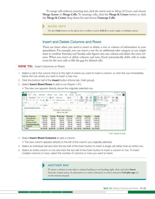 Chapter 1 - Excel - McGraw-Hill