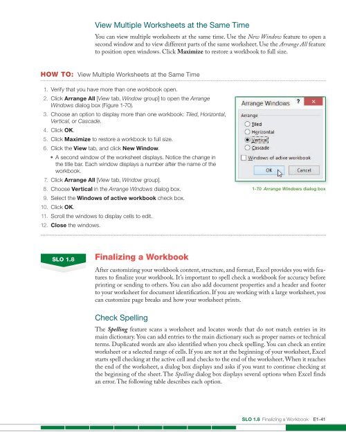 Chapter 1 - Excel - McGraw-Hill