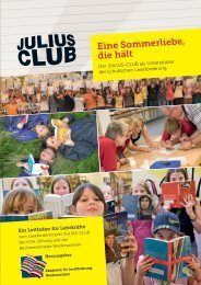 Julius-Club-Broschüre - Akademie für Leseförderung Niedersachsen
