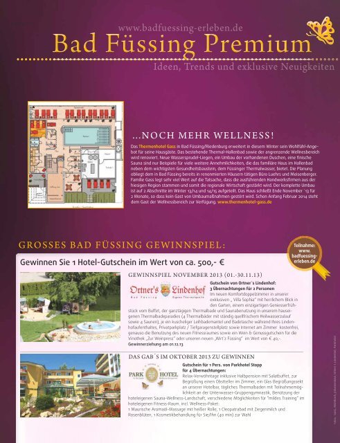 wasistlos bad füssing magazin - Nov 2013 - Bad Füssing erleben