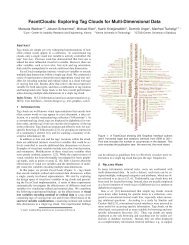 FacetClouds: Exploring Tag Clouds for Multi-Dimensional Data