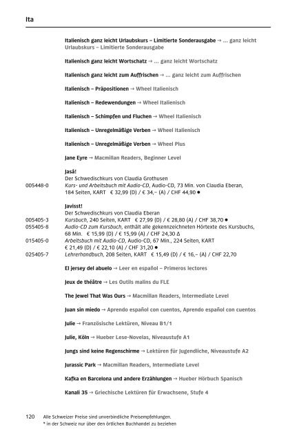 Gesamtverzeichnis 2013 - Hueber