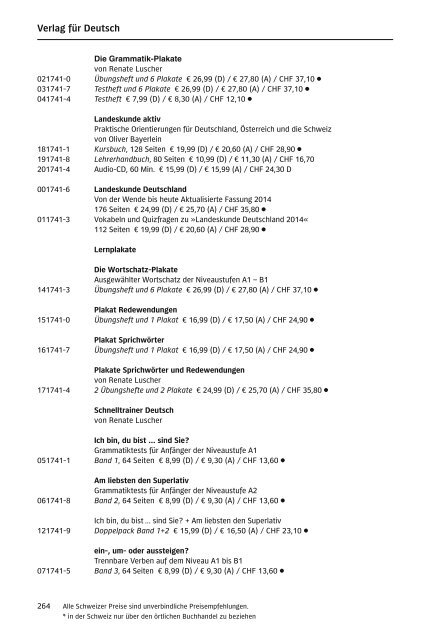 Gesamtverzeichnis 2013 - Hueber