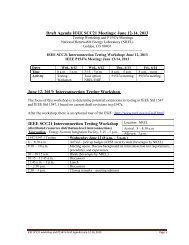 Draft Agenda IEEE SCC21 Meetings: June 12-14 ... - Working Group