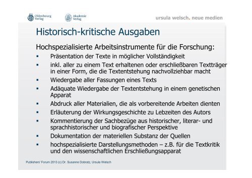 Die Semantik von Editionen: Wissenschaftliche Grundlagenarbeit in ...