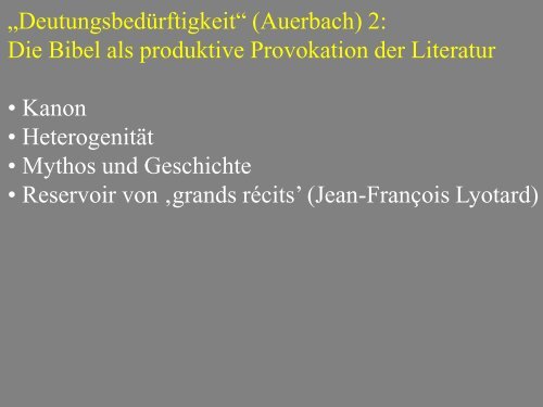 Arbeitsfelder der Komparatistik 3 - Heinrich Detering