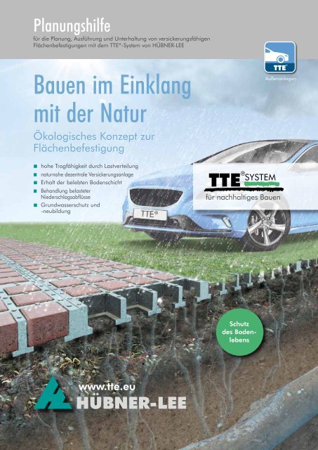 Bauen im Einklang mit der Natur - Hübner-Lee