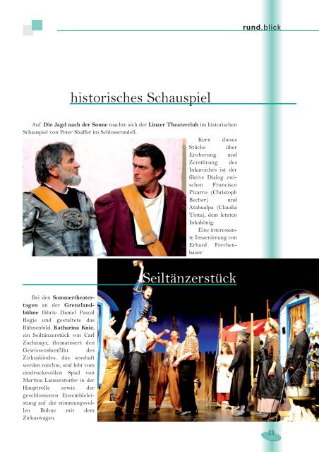 Ausgabe - Amateurtheater-Oberösterreich