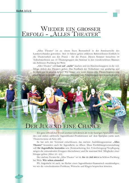 Ausgabe - Amateurtheater-Oberösterreich