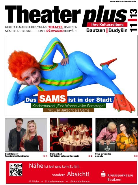 Das SAMS ist in der Stadt - Deutsch-sorbisches Volkstheater