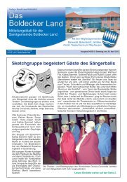 Ausgabe April 2013 - Samtgemeinde Boldecker Land