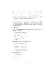 Exercises Sheet 4