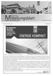 Mitteilungsblatt Nr 20 vom 30.09.2013 - Stadt Feuchtwangen