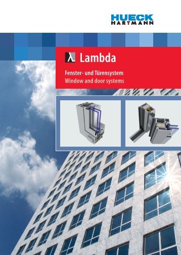 Lambda - HUECK + RICHTER Aluminium GmbH