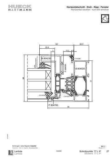 TÃ¼ren\Lambda Fenster\77 L IF Fenster\Schnittpunkte\028001001-77 ...