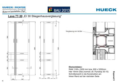 Lambda duo 90 TÃ¼r - HUECK + RICHTER Aluminium GmbH