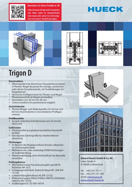 Lambda duo 90 TÃ¼r - HUECK + RICHTER Aluminium GmbH