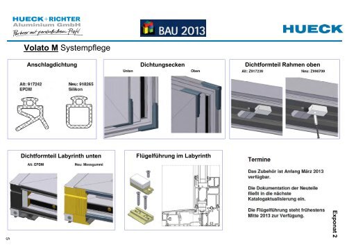 Lambda duo 90 TÃ¼r - HUECK + RICHTER Aluminium GmbH