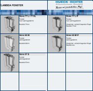 HUECK | Systemkataloge 2012 | Ãbersicht | Stand 11/2012