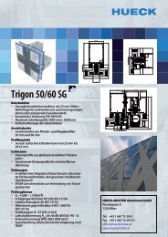 Datenblatt_Trigon SG_HR.pdf - HUECK + RICHTER Aluminium GmbH