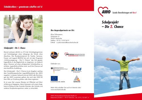Schulprojekt – Die 2. Chance - AWO Karlsruhe