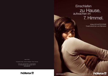 Katalog als PDF - Hülsta-Werke Hüls GmbH & Co. KG