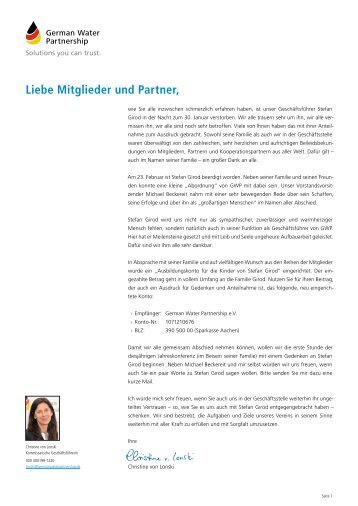 GWP-News 01/2013