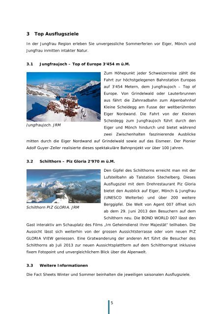 Grindelwald Wengen Mürren Lauterbrunnen - Jungfrau Region ...