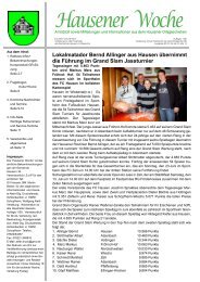 20 - Hausener Woche vom 24.05.2013.pdf - Hausen im Wiesental