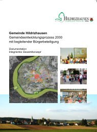 Abschlussbericht - Hildrizhausen