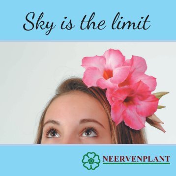 Neervenplant 2014 Booklet: Sky is the limit